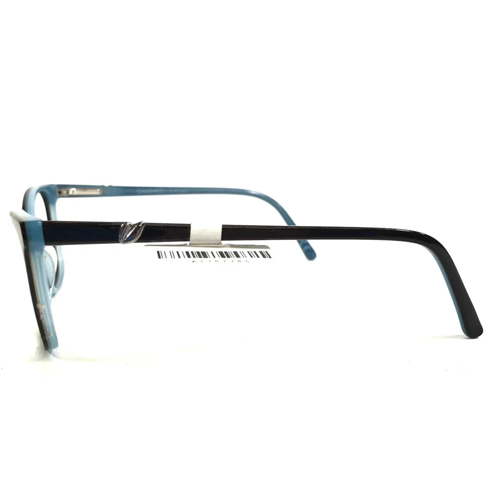 Charmed Eyewear Eyeglasses Frames CM4008 Brown Blue Cat Eye Full Rim 53-15-140